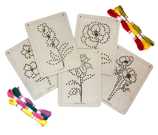 Winter Flower Embroidery Kit - PRESALE ONLY