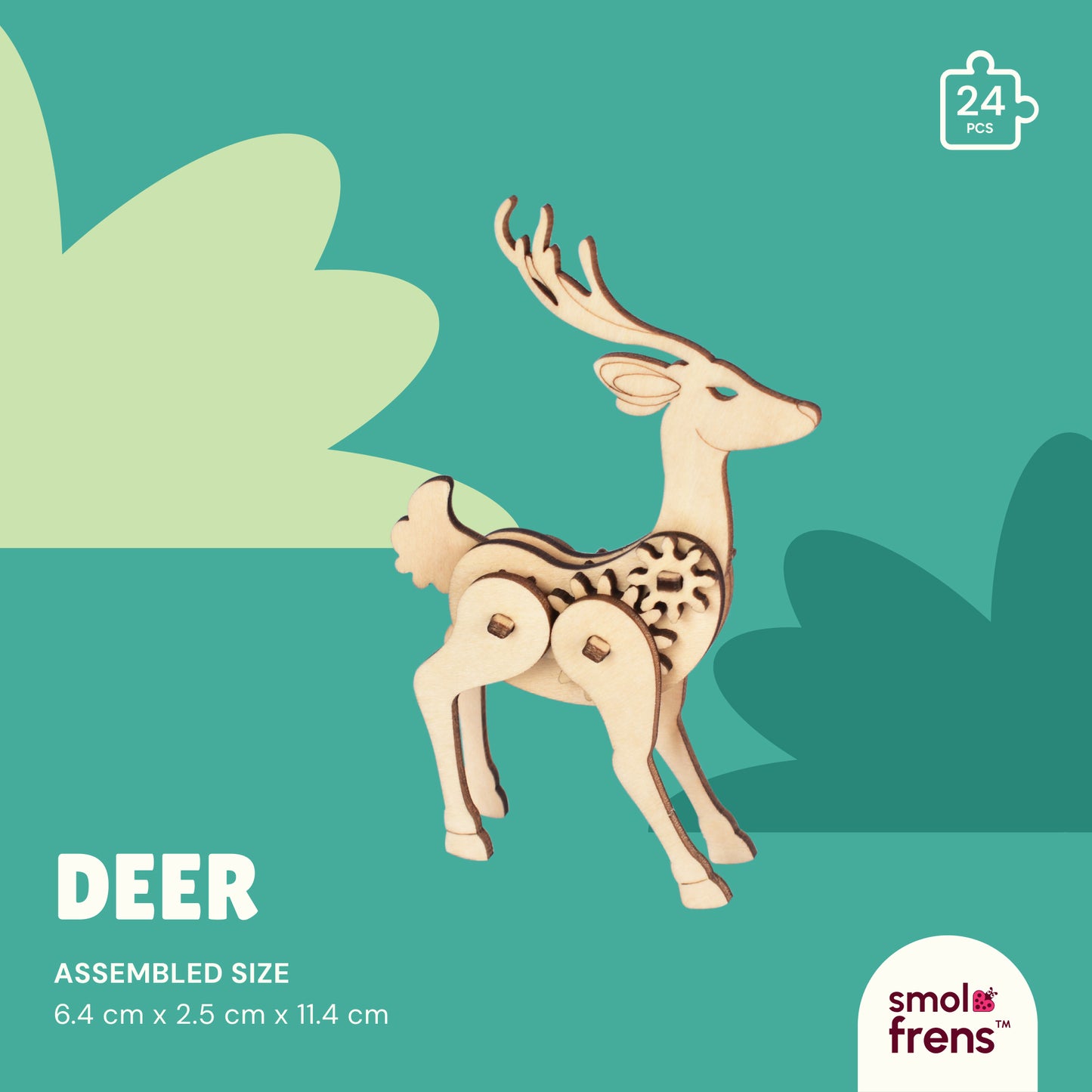 smol Frens | Woodland Fren 5-Pack | 100% FSC C108155