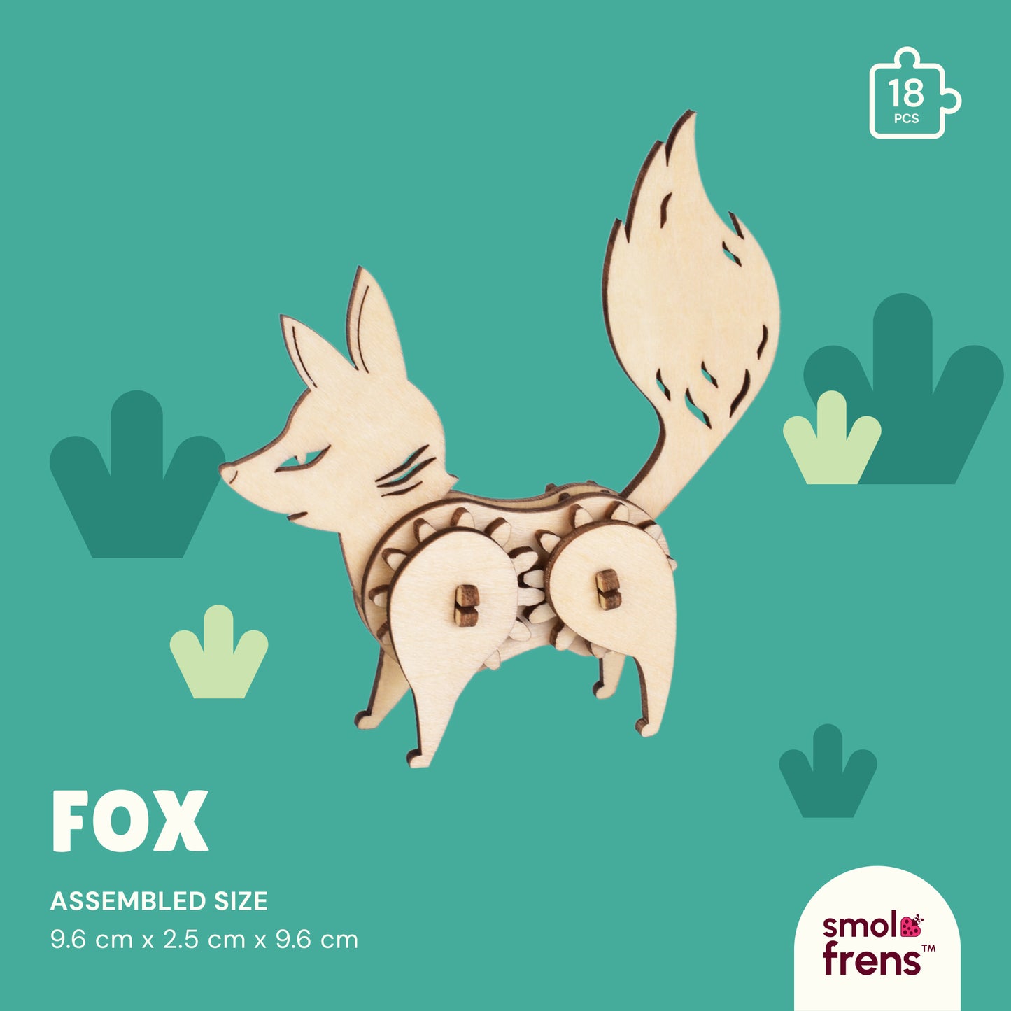 smol Frens | Woodland Fren 5-Pack | 100% FSC C108155