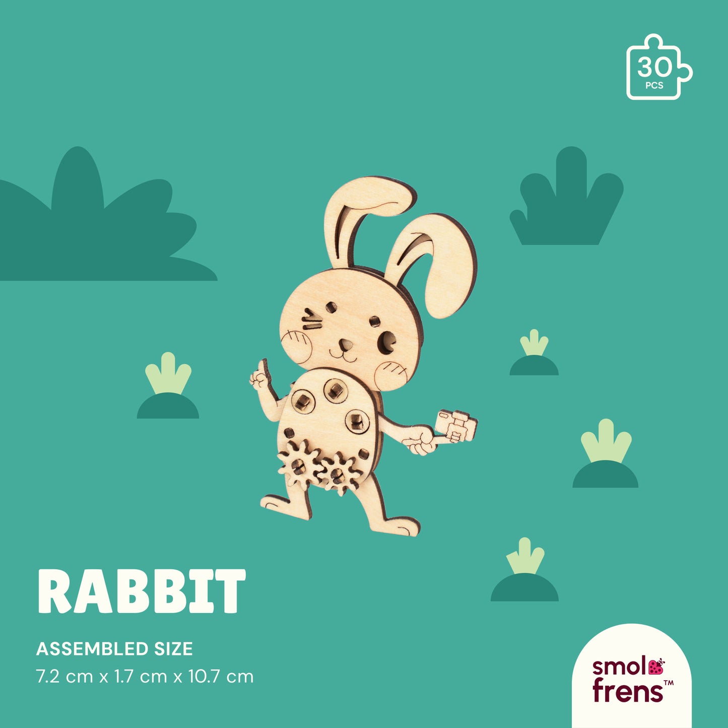 smol Frens | Woodland Fren 5-Pack | 100% FSC C108155