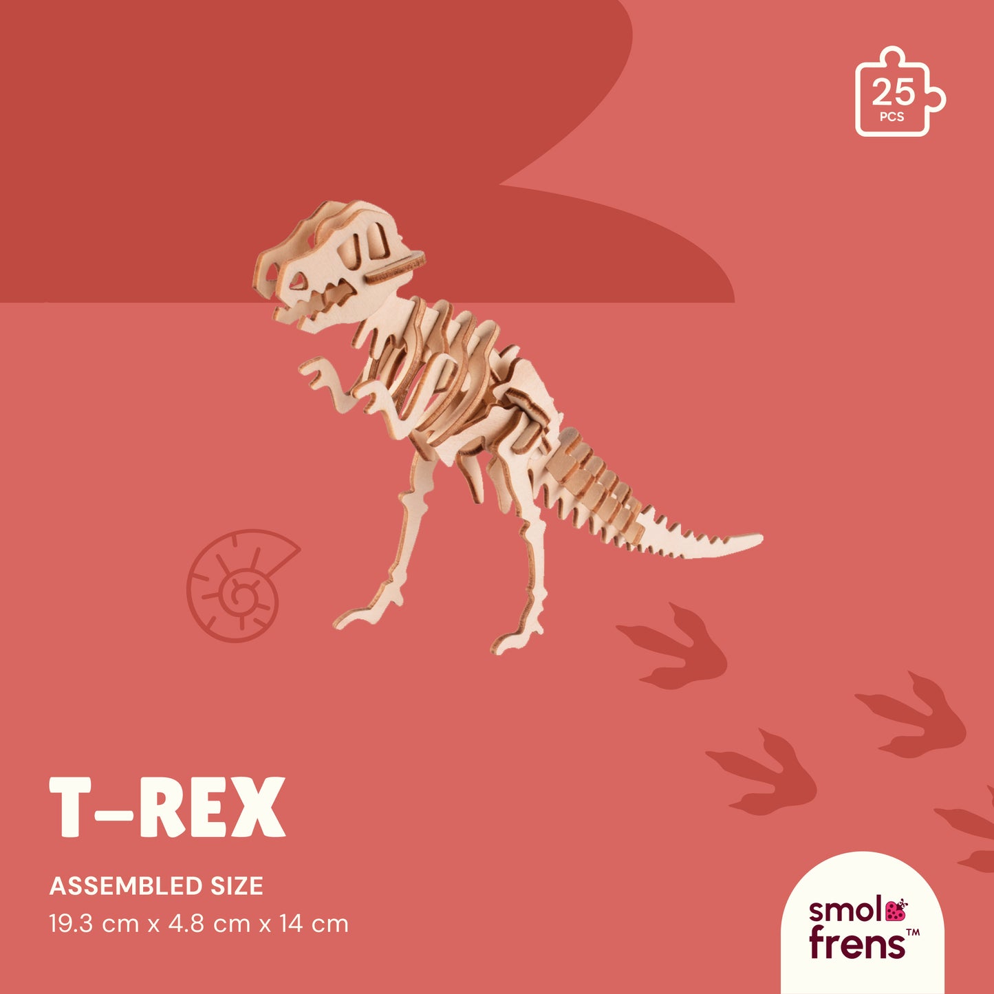 smol Frens | Jurassic Frens 4-Pack | 100% FSC C108155